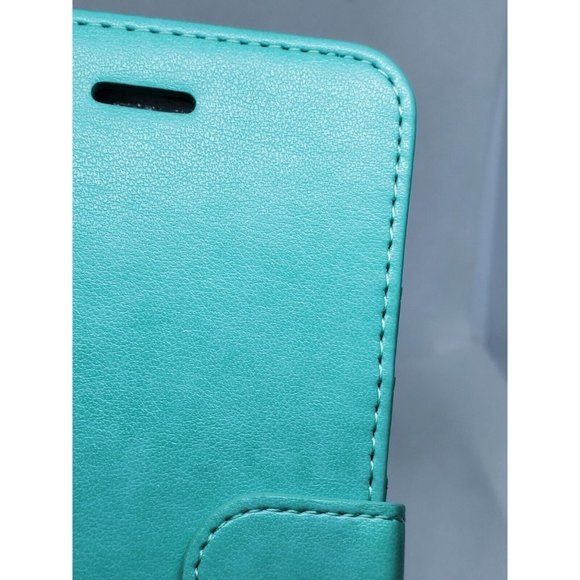 iPhone 7 Plus Truth Cell Phone Case Wallet RFID With Credit Card Protector Green - Picture 6 of 11